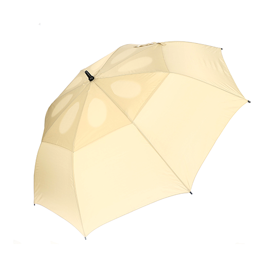 Paraguas beige de 2 capas - Imagen 3