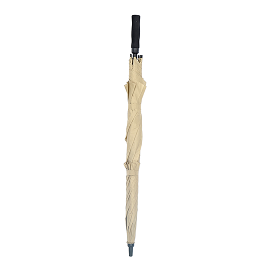 Paraguas beige de 2 capas