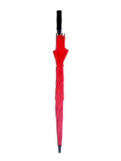 Paragua rojo de 1 capa